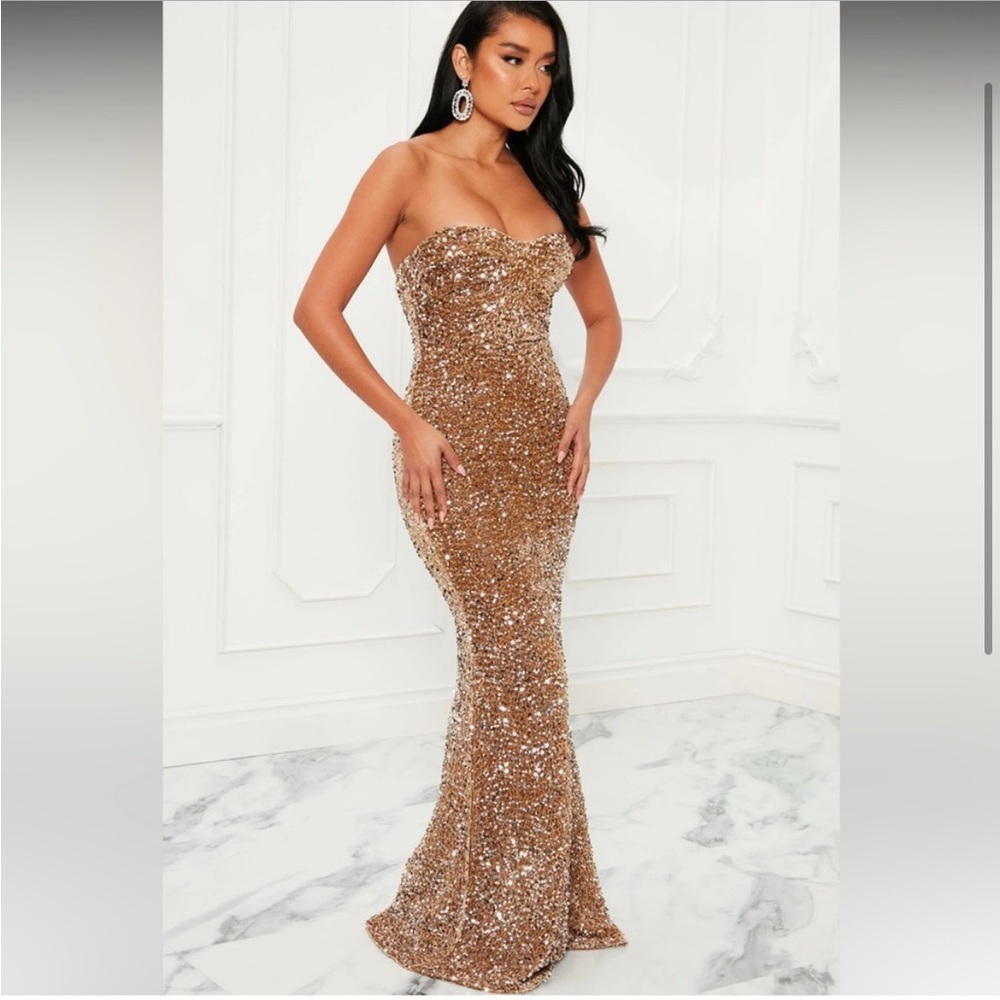 Fashion nova sequin dress